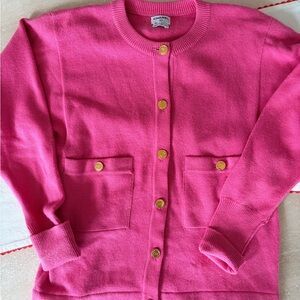 Chanel Cardigan with Gold Buttons
